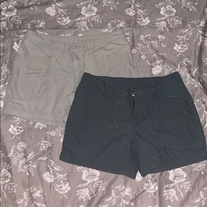Two pairs of Patagonia women’s shorts size 4